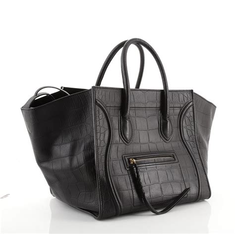 celine phantom bag alligator|Celine Phantom .